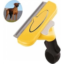 MiraLive Kedi ve Köpekler Için Kısa Tüylü Köpek Tarağı Tüy Toplayıcı Tarak Large