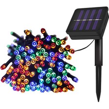 Pazarcan 12M 100 LED Rgb Solar MZ3-004