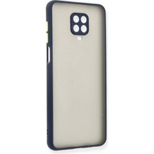 Pazarcan Redmi Note 9 Kılıf Montreal Silikon Kapak - Lacivert