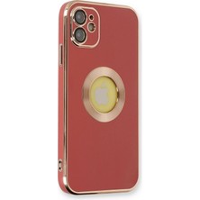 Pazarcan Iphone 12 Kılıf Store Silikon - Kırmızı