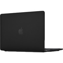Pazarcan Macbook 14.2 2021 Macbook Buzlu Kapak - Siyah