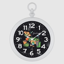 Pazarcan Galaxy D-217-B-6 Dekoratif Köstekli Duvar Saati