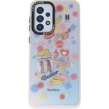 Pazarcan Galaxy A33 5g Kılıf Estoril Desenli Kapak - Estoril - 16