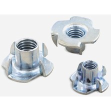 Pazarcan Çakmalı Ağaç Somun M6 - 100 Adet