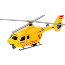 Butik Bfs Sesli ve Işıklı Çek Bırak Die Cast Helikopter