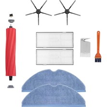 Hepta Collection Roborock S7/s7 Plus/s7 Maxv/s7 Maxv Plus/s7 Maxv Ultra Robot Süpürge Modelleri Uyumlu 9 Parça Set (S