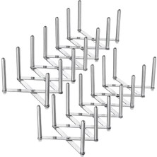 Hepta Collection Tencere Kapağı Düzenleyici Paslanmaz Çelik Çok Amaçlı Ayarlanabilir Uzunluk "2 Paket"