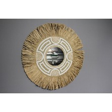 Norino Hasırlı Duvar Aynası