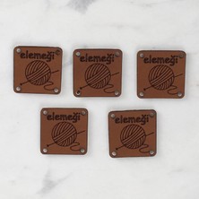 MiraLive Loren Crafts Elemeği Deri Arma 5 Adet  - 1585