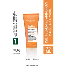Yves Rocher Canlandırıcı Peeling Maske %5 Aha – Işıltı Katan Botanik Antioksidan Kompleks, 75 ml