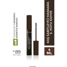 Yves Rocher Koyu Kahve Kaş Sabitleyici ve Şekillendirici Maskara 4 ml