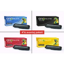 Ero Print TN-277 / Brother DCP-L3517CDW İçin 4 Renk Muadil Toner Set