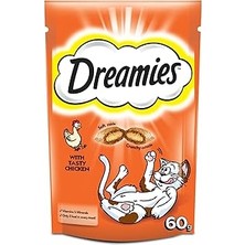 SHC4200 Dreamies Kedi Ödül Maması, Tavuklu, 60 G