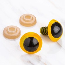 MiraLive Loren 16 mm Sarı 5 Çift Amigurumi Göz