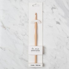 MiraLive La Mia Whitewood 4 mm 15.5 cm Ahşap Yün Tığ