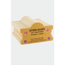 SHC4200 Sitrin Kuars & Yay Burç Bileklik Kartı