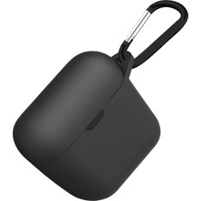 Hepta Collection Nanospace Tune Flex Tam Koruma Kancalı Silikon Renkli Kılıf (Ürün Kulaklık Değil) (Siyah)