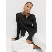 Marks & Spencer Süslemeli Yuvarlak Yaka Ince Kesim Hırka