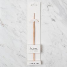 MiraLive La Mia Whitewood 2 mm 15.5 cm Ahşap Yün Tığ