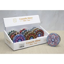 Taşlı El Aynası Yuvarlak Ince Model 5 Azrlya (AZRY-RSKR34)