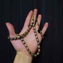 Tesbih Rüyası Usta Işi Gümüş Nokta Işlemeli Peselenk Ağacı Tesbih