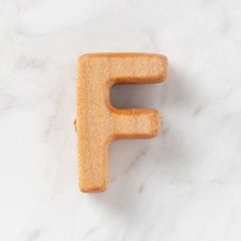 MiraLive Hobi Baby Organik Ahşap Harf - F