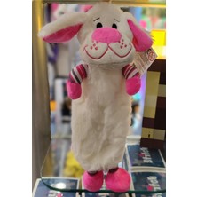 Ada Çanta Kırtasiye Sevimli Köpek Figürlü Yumuşak Pelüş Kalem Kutusu/çantası AD89928