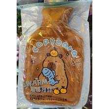 Ada Çanta Kırtasiye Capybara Figürlü Pelüş Sıcak Su Torbası (28CM*17CM) AD377754BLK