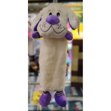 Ada Çanta Kırtasiye Sevimli Köpek Figürlü Yumuşak Pelüş Kalem Kutusu/çantası AD89928