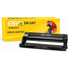 Ero Print DR-247Y / Brother HL-L3210CW Sarı Muadil Drum Ünitesi