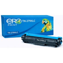 Ero Print TN-279XLC / Brother DCP-L3555CDW Mavi Muadil Toner