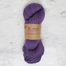 MiraLive La Mia Natural Wool Mor El Örgü Ipi - L269 - 34400