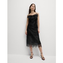 Marks & Spencer Dantel Fiyonklu Elbise