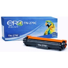 Ero Print Brother TN-279C Mavi Muadil Toner