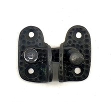 İntora Antika Tarz Dekoratif Pirinç Mini Kapak Mandalı - 40X45 Mm, Oksit