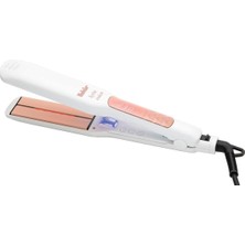 Hepta Collection Lyric Voice Infrared ve Ion Özellikli Saç Düzleştirici Beyaz