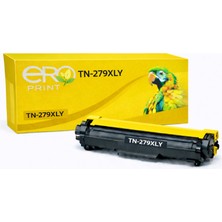 Ero Print TN-279XLY / Brother MFC-L3760CDW Sarı Muadil Toner