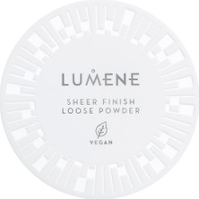 Hepta Collection Lumene Sheer Finish Loose Powder Şeffaf Bitişli Toz Pudra