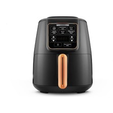 Hepta Collection Karaca Air Pro Cook Xl 2 In 1 Konuşan Airfryer Siyah Copper
