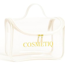 Hepta Collection Şeffaf Makyaj Malzemeleri Çantası Organizer Poschette (Şeffaf)