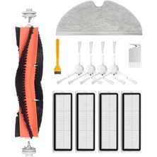 Hepta Collection Vacuum Mop 1c/2c/ F9 Uyumlu Yedek Fırça Hepa Filtre Mop Seti-12 Parça