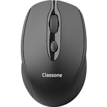 Hepta Collection Classone CBT10 Bluetooth + 2.4 Ghz Şarj Edilebilir Kablosuz Mouse - Siyah