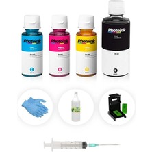 Hepta Collection Photo Ink Tank 315 415 Plus Siyah ve Renkli Kartuş Dolum Seti