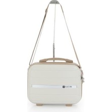 Hepta Collection Mçs Abs Makyaj Çantası V366-M Kemik/şampanya