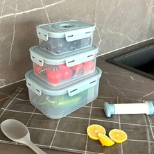Hepta Collection Taze Ürün Saklama Kabı 3'lü Set