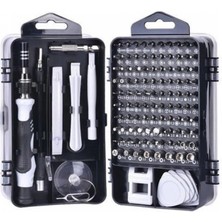 MiraLive 115 In 1 Hassas Tornavida Onarım Alet Manyetik Sürücü Kitli Elektronik Hassas Tornavida Seti