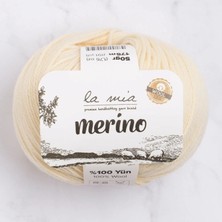 MiraLive La Mia Merino Krem El Örgü Ipi - L075 - 33777