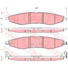 TRW Xmpdby Ön Balata Lacetti 1.4-1.6-1.8 2.0d 04 Nubira 1.4-1.6-1.8 2.0d 04