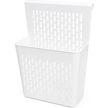 Hepta Collection Asmalı Dolap Düzenleyici – Askılı Çok Amaçlı Plastik Organizer Sepet | Mutfak, Banyo, Dolap ve Ofis