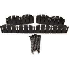 Hepta Collection Easyflex Ankraj Çivileri ile Kazılmayan Peyzaj Kenarı, 11,4 cm Uzunluğunda Dekoratif Adirondack Ahşa